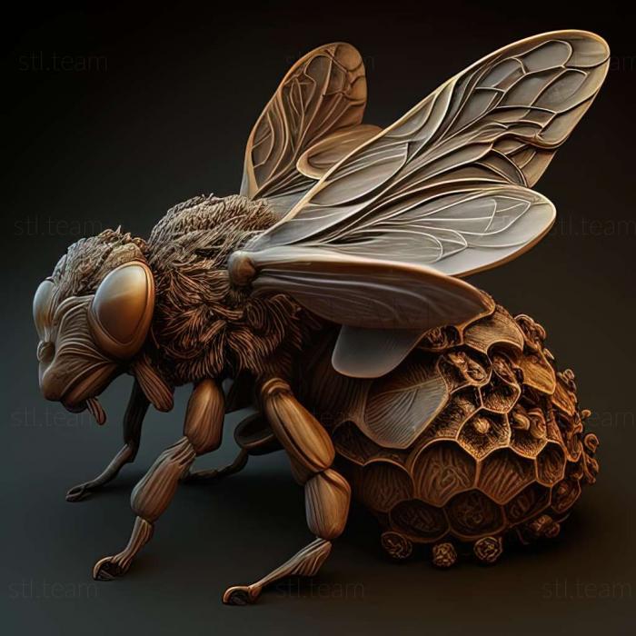 3D модель Eristalis alleni (STL)